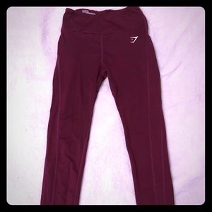 Gymshark Dry Sculpture Legging Plum - M